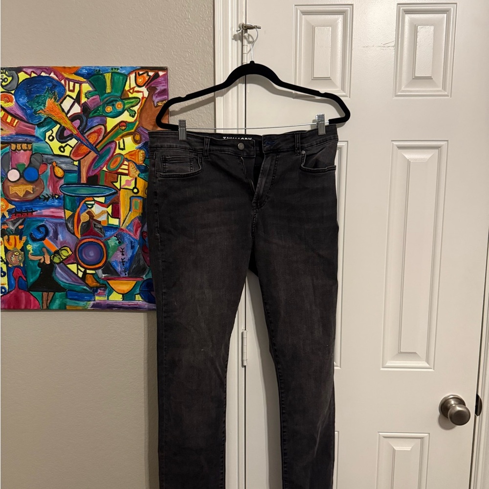 Twillory Men's Black Skinny Jeans